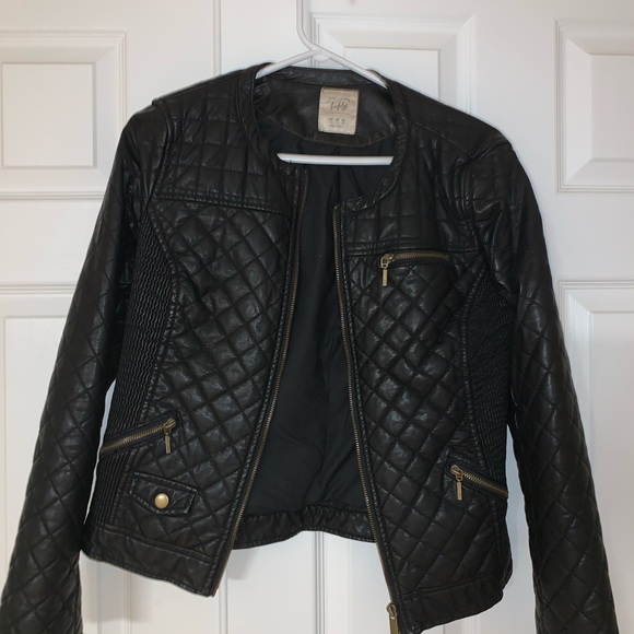 Zara leather jacket - Picture 1 of 3